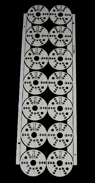 (image for) 3W 6LED SMD5630 5730 Circular Aluminum Plate Diameter Combination Î¦32mmx14